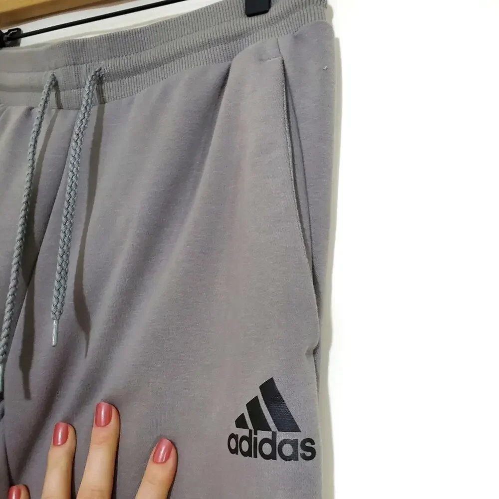 Adidas | Basketball Club Joggers with Elastic Drawstring Waist and Pockets